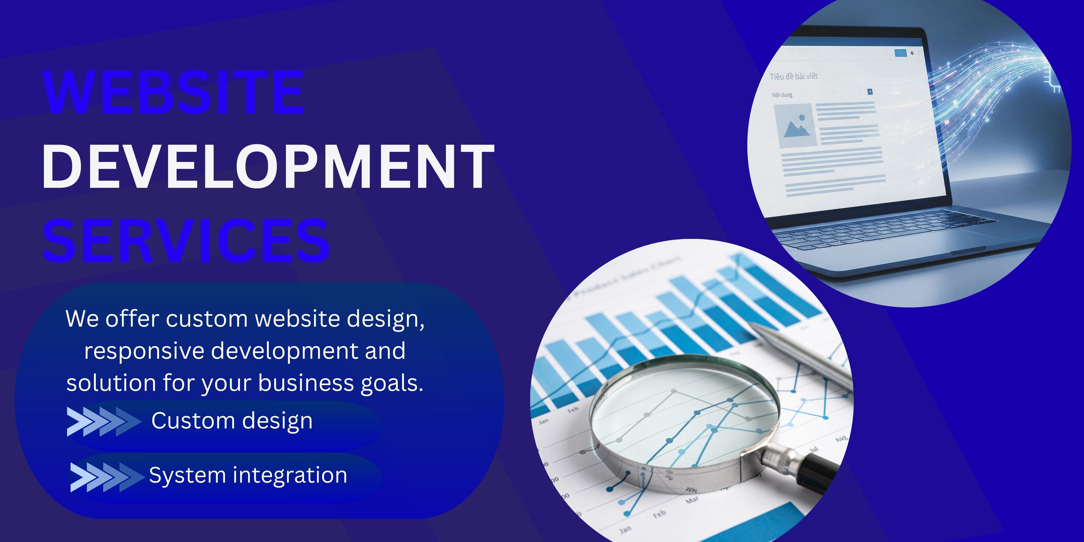 Dynamic website development