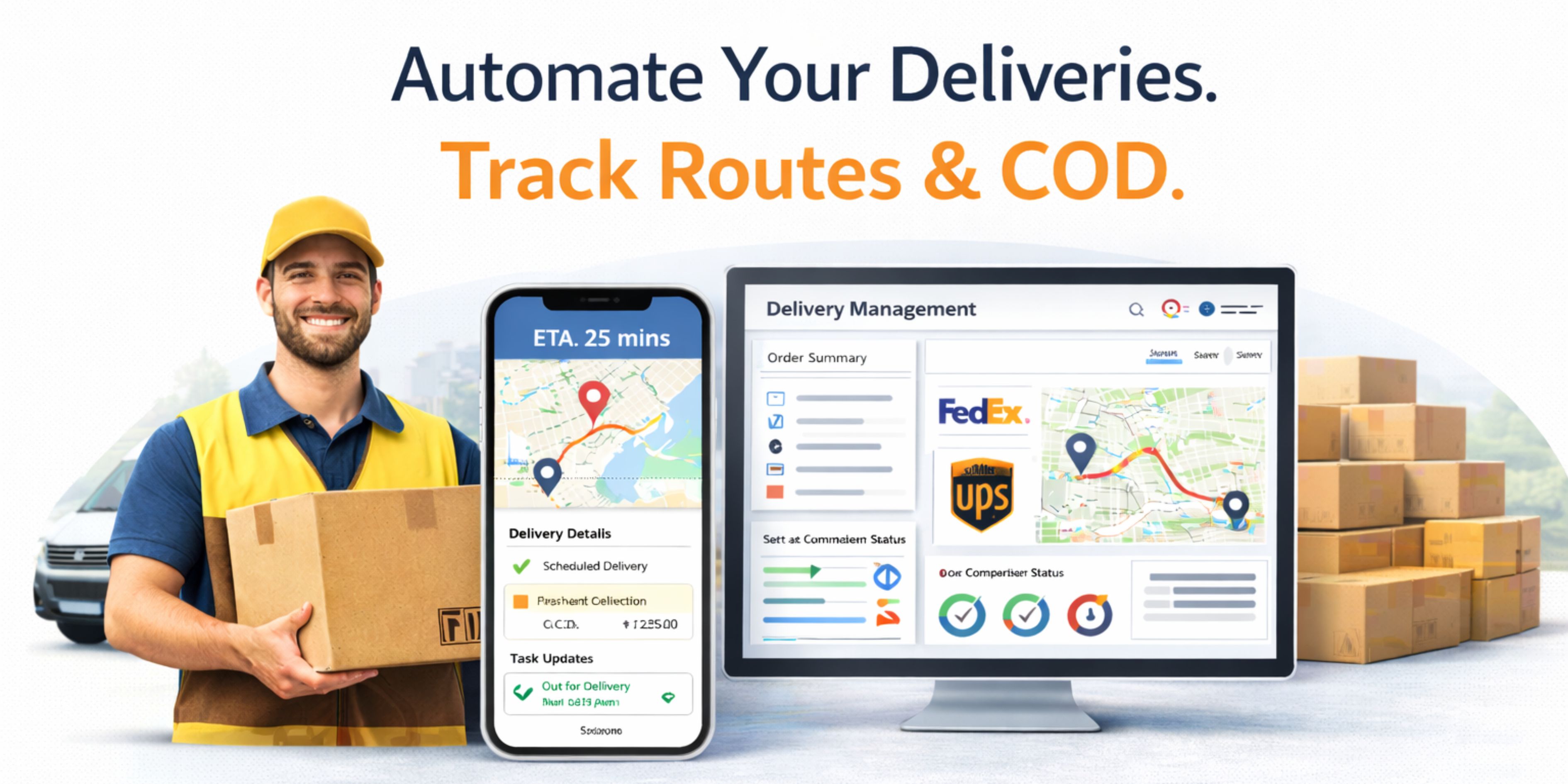 Delivery management software solutions