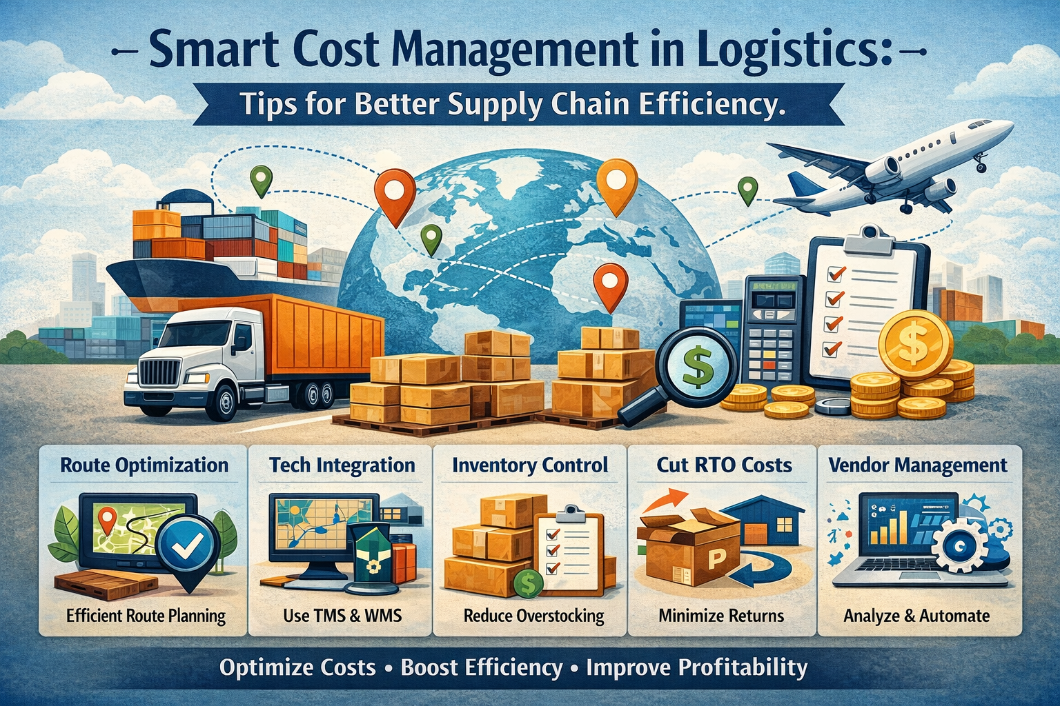 Smart Cost Management in Logistic Tips for Better Supply Chain Efficiency